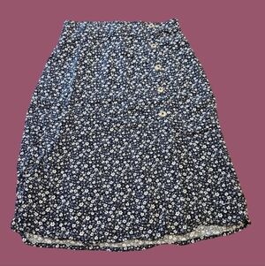 Abercrombie & Fitch KIDS Blue Floral Skirt Size 11/12